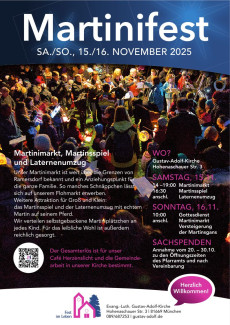 Flohmarkt -Laternenumzug